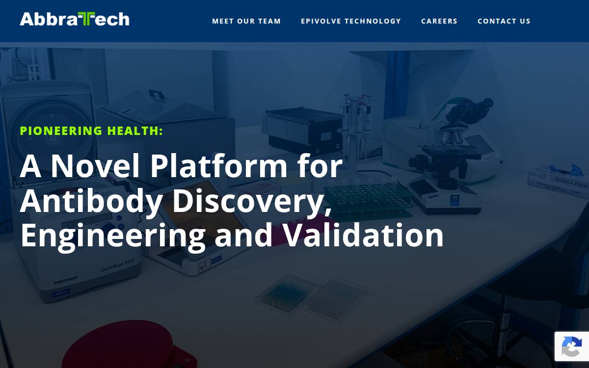 Abbratech Inc. website preview