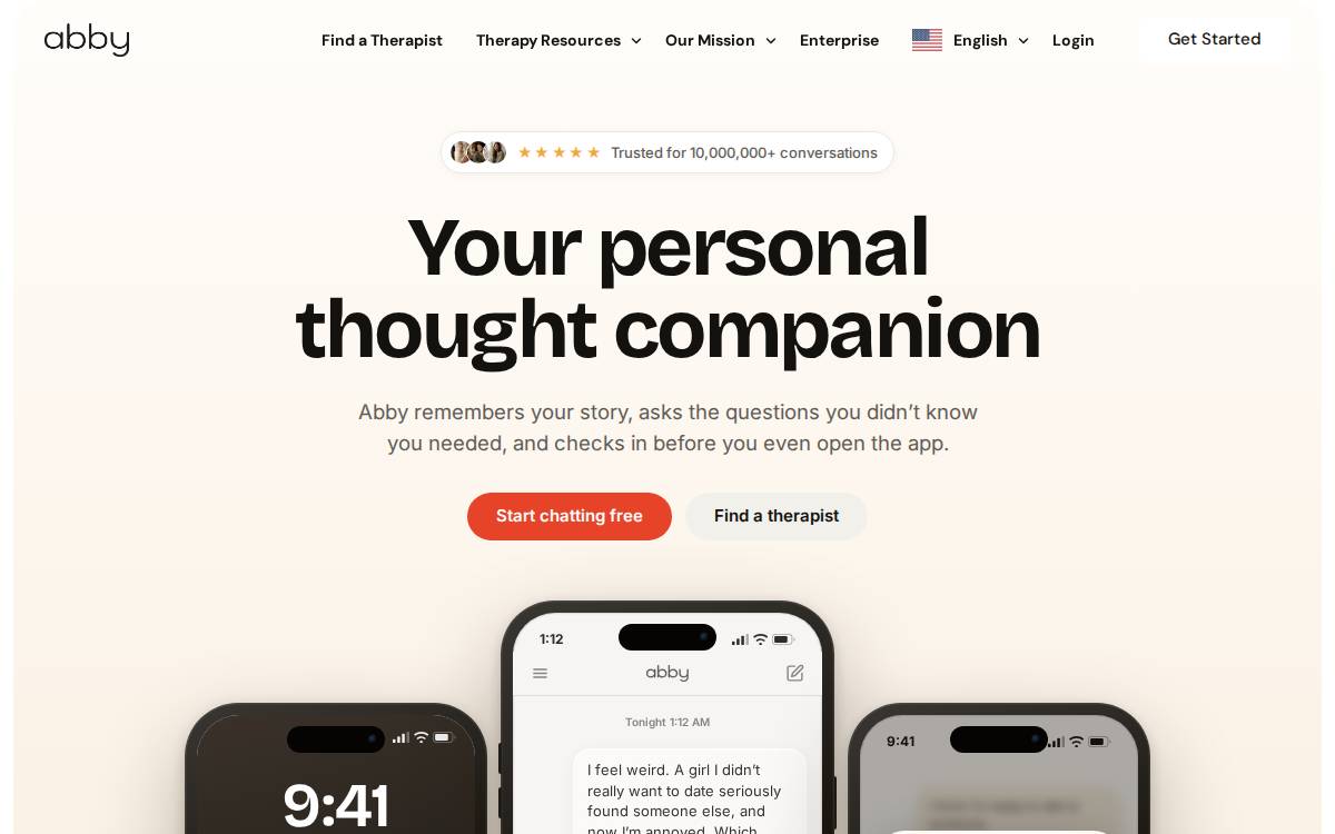 Abby website preview