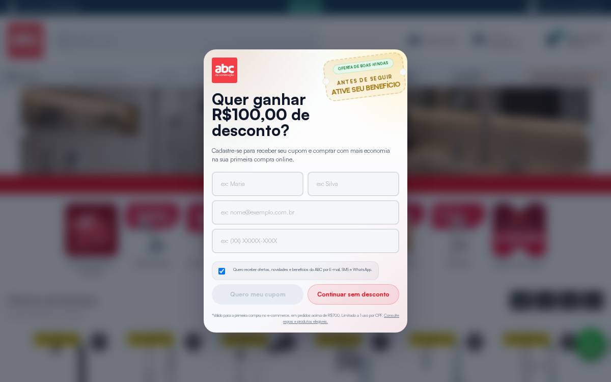ABC da Construção website preview