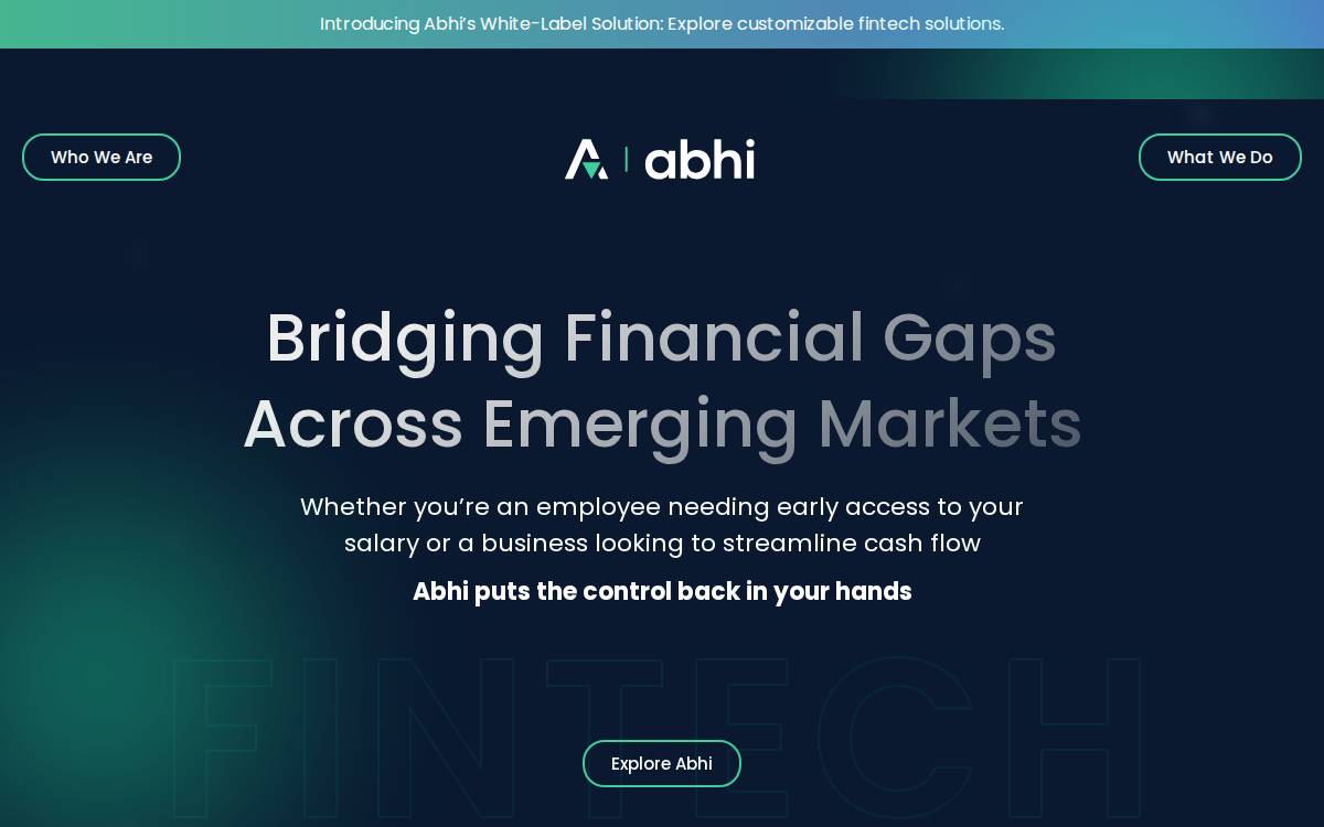 ABHI website preview