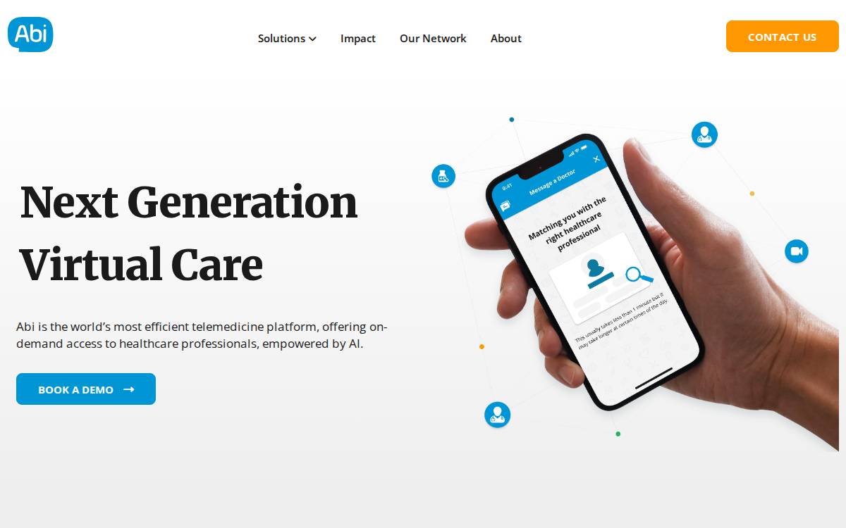 Abiglobalhealth website preview