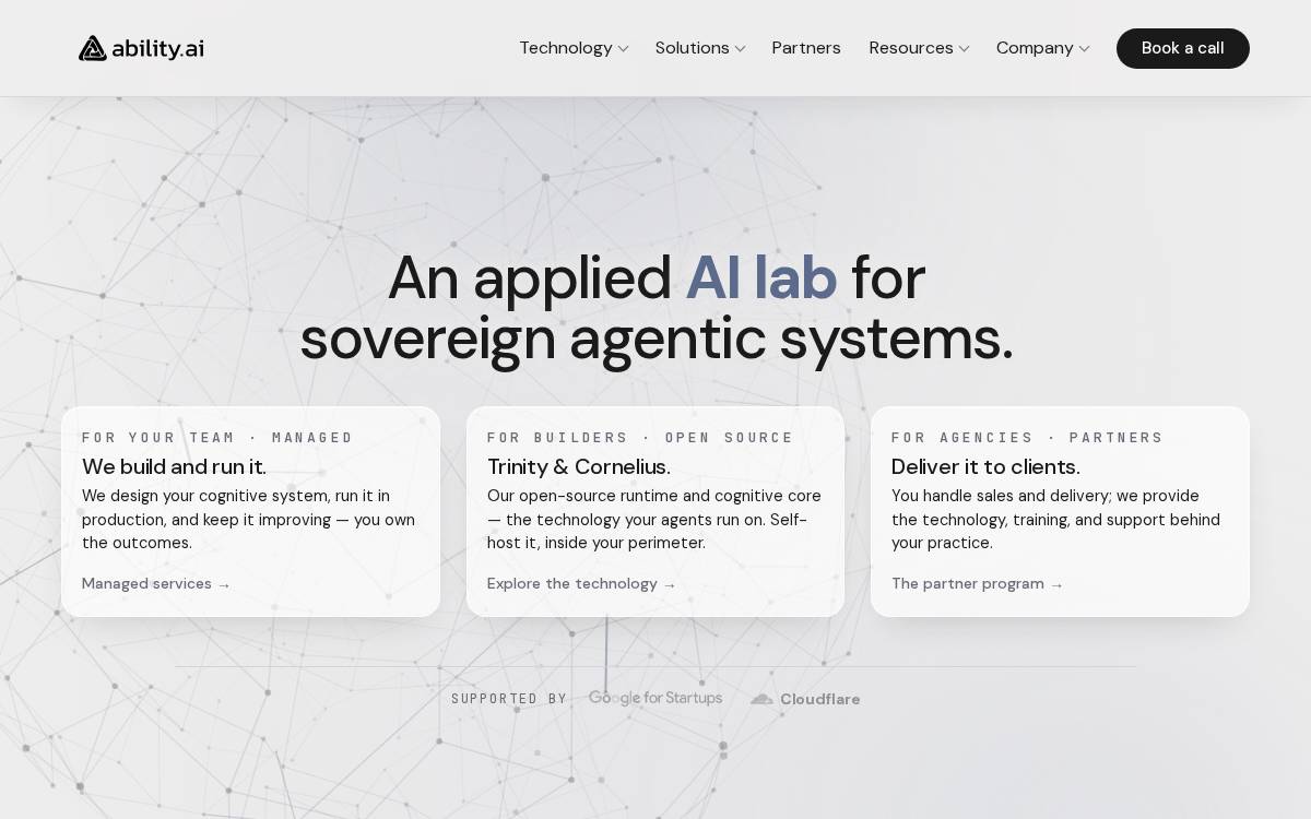 Ability website preview