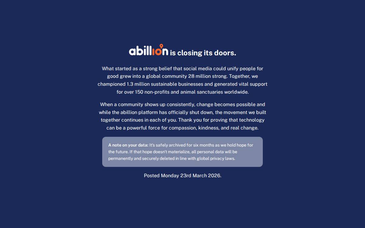ABillion website preview
