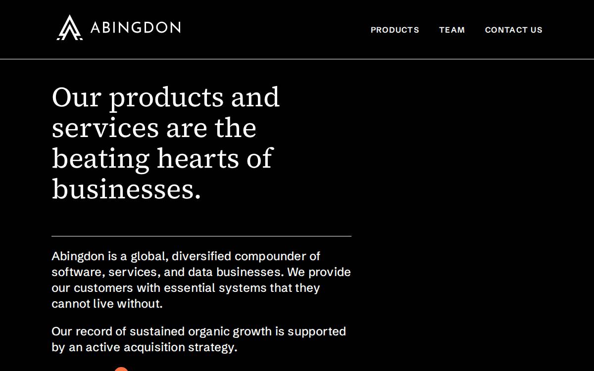 Abingdon website preview