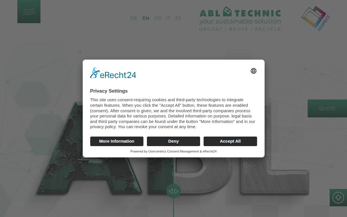 ABL-TECHNIC website preview
