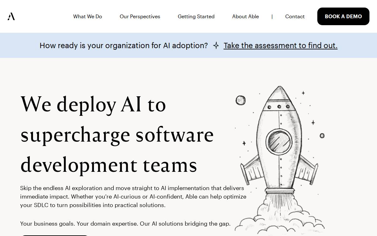 Able website preview