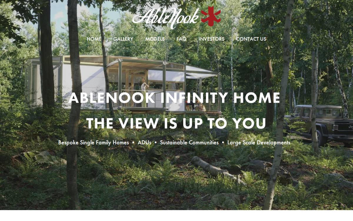 AbleNook website preview