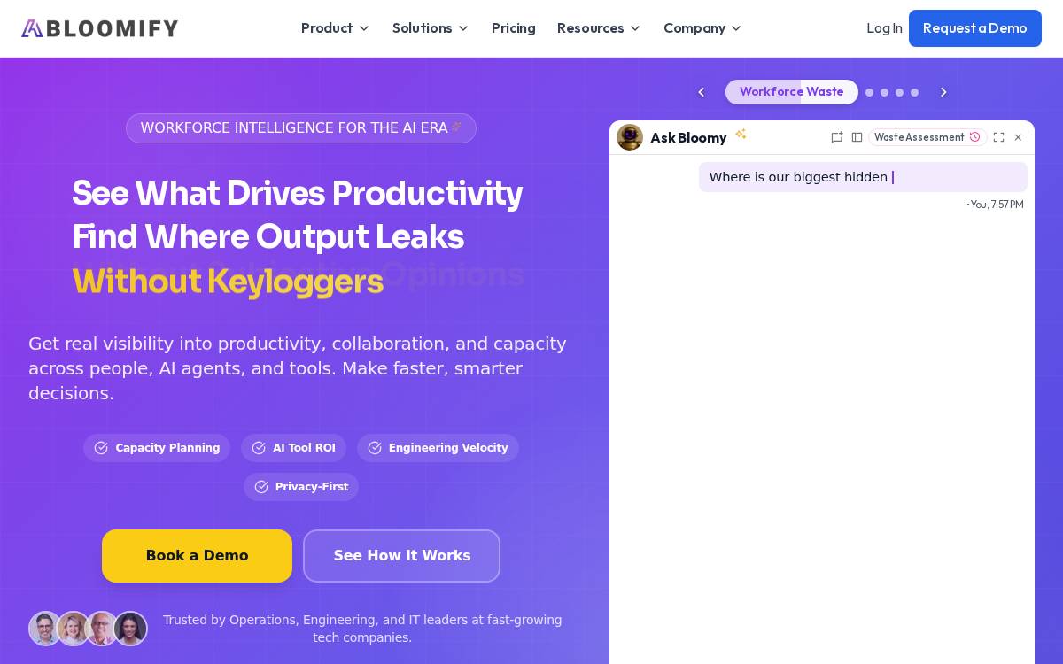 Abloomify website preview