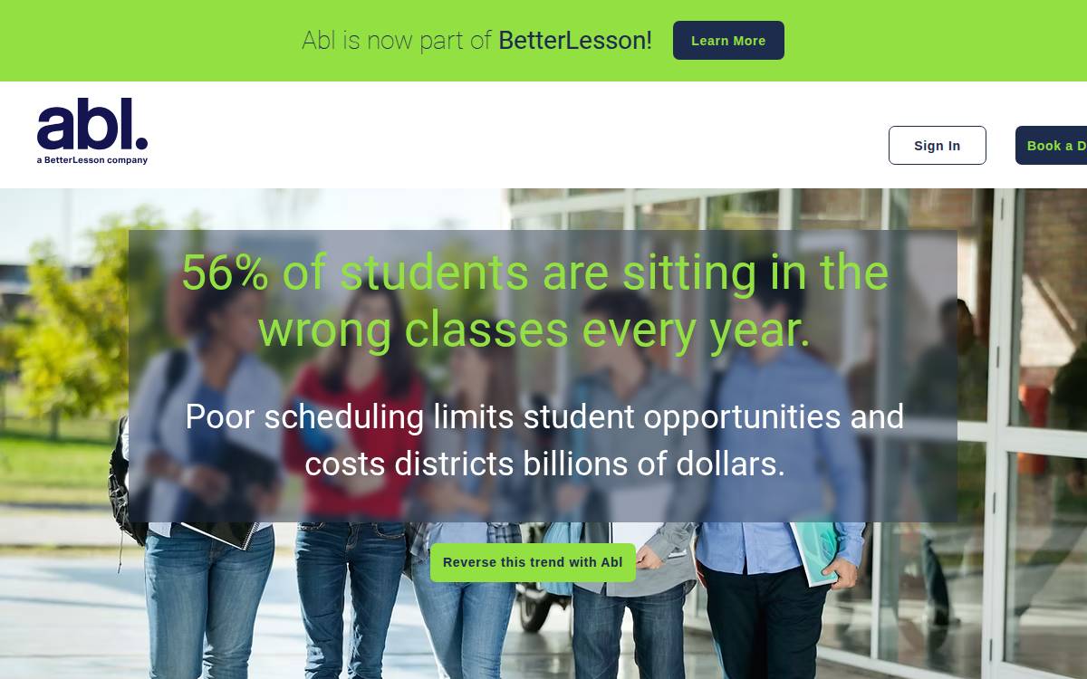 Ablschools website preview
