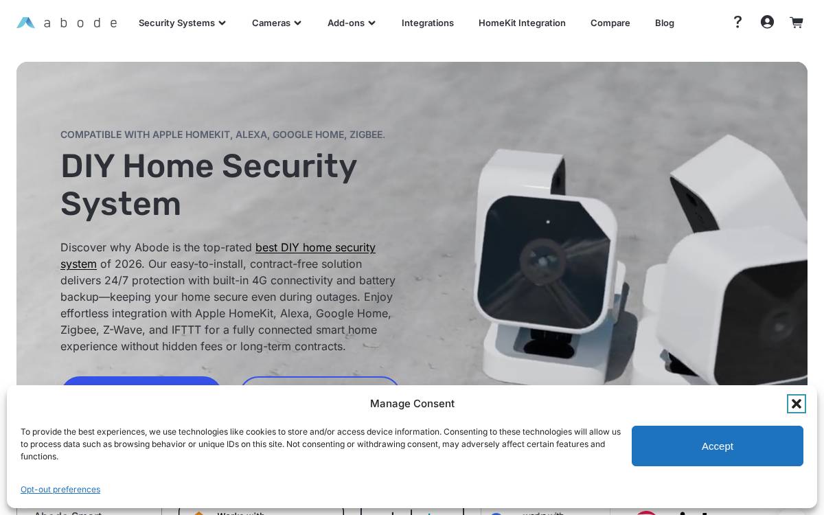 Abode website preview
