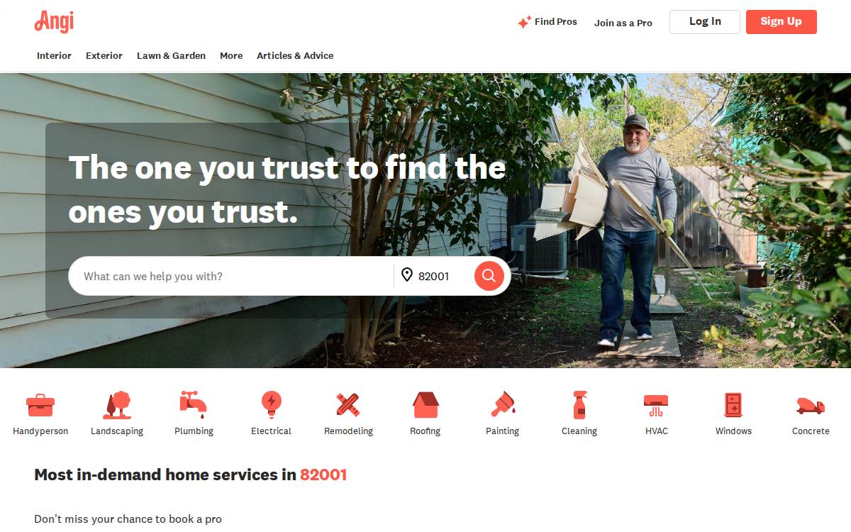 Abodigy website preview