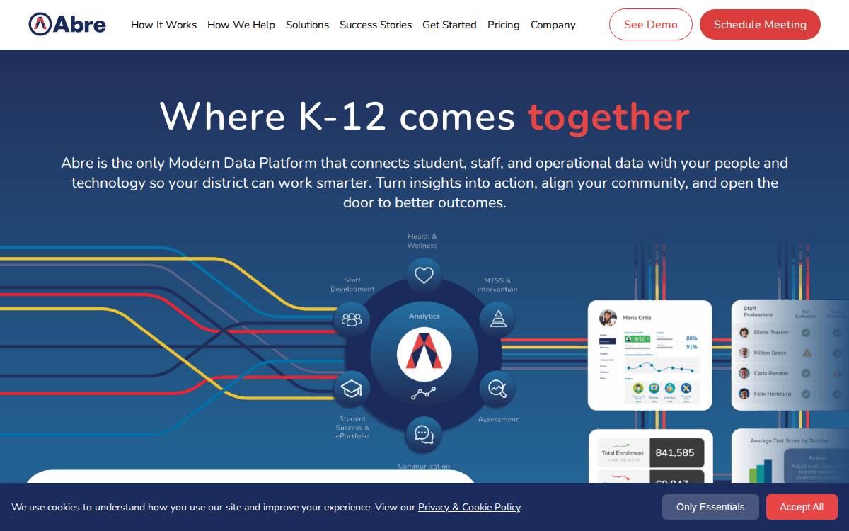 Abre website preview