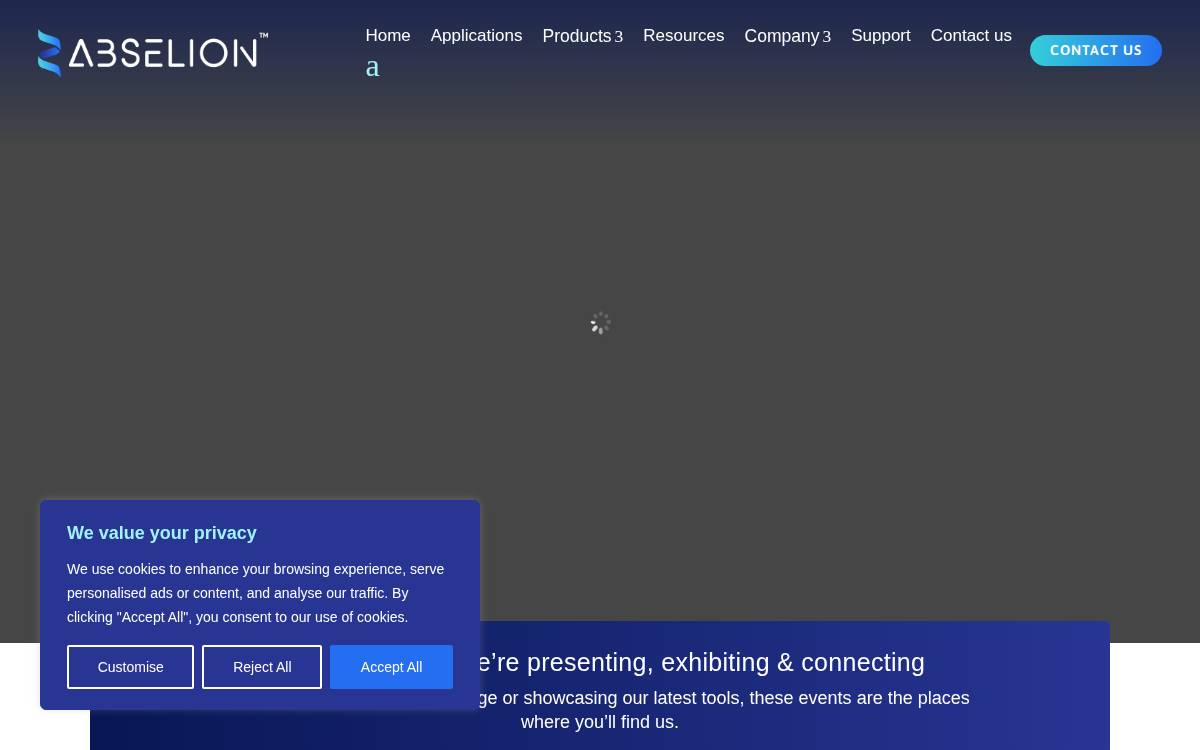 Abselion website preview