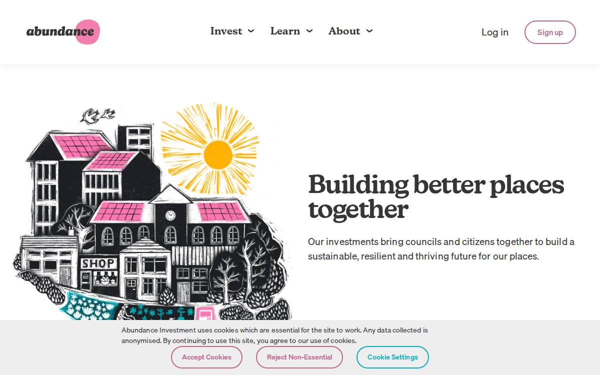 Abundance website preview