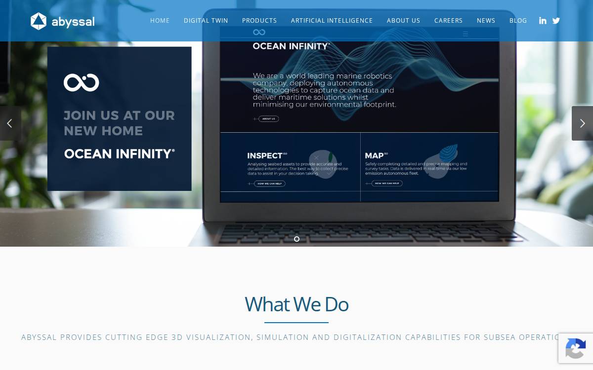 Abyssal website preview
