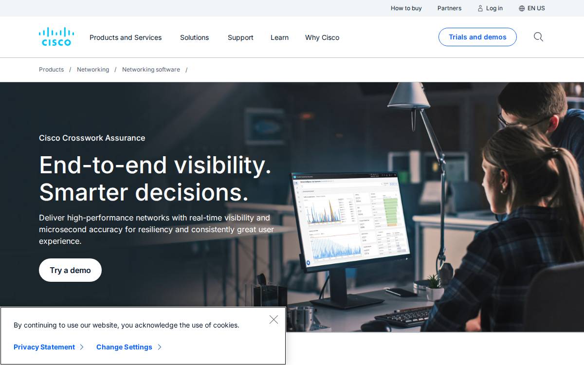 Accedian website preview