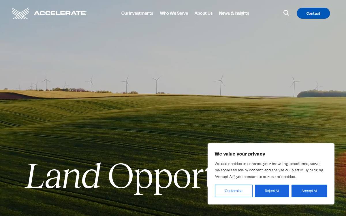 Accelerate Resources Holdings, LLC website preview