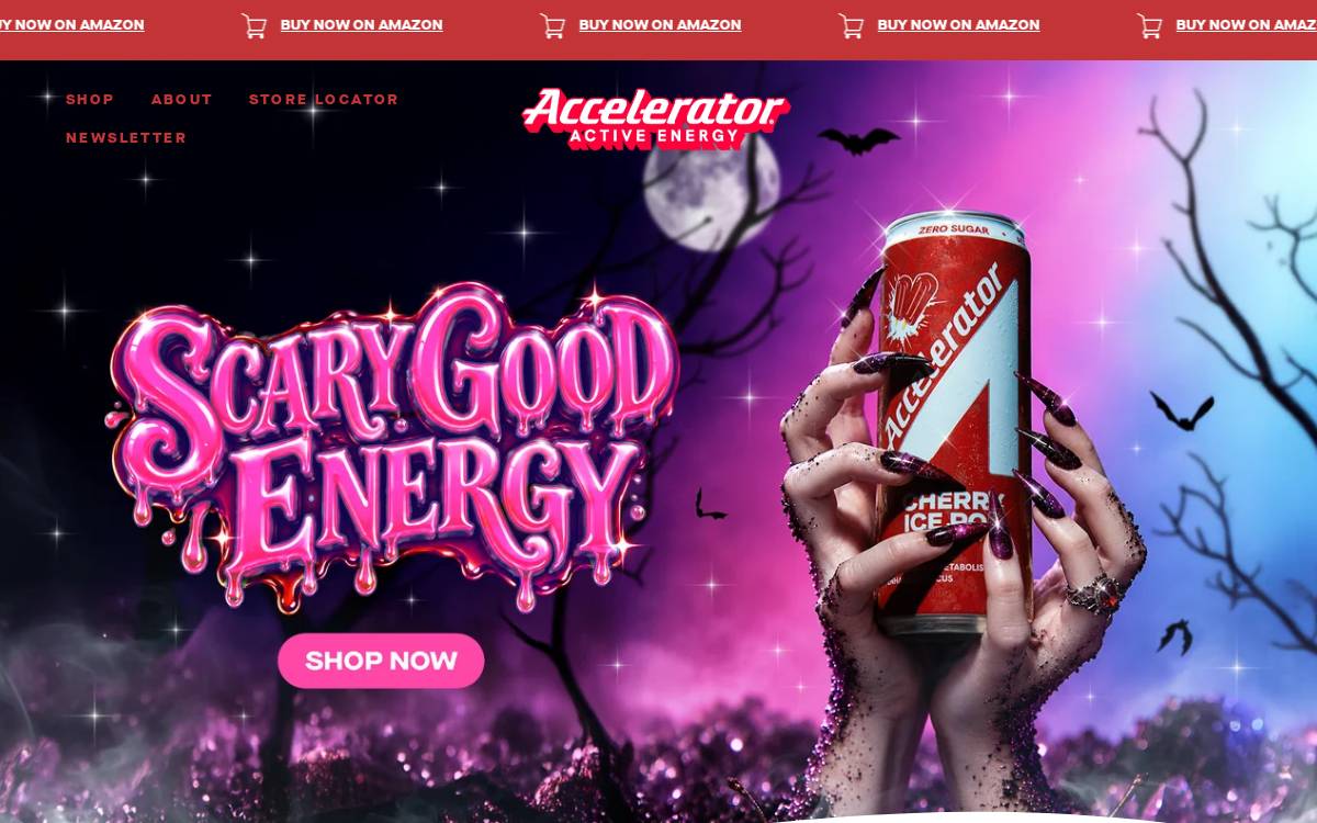 Accelerator Energy website preview