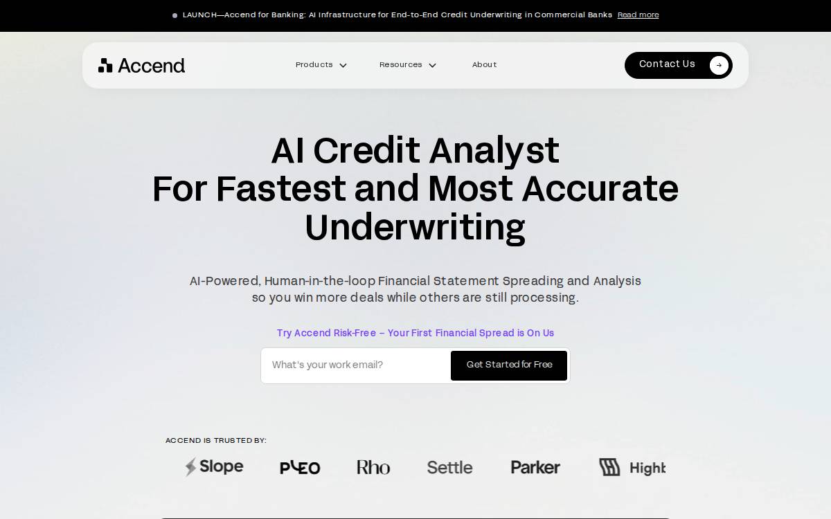 Accend website preview