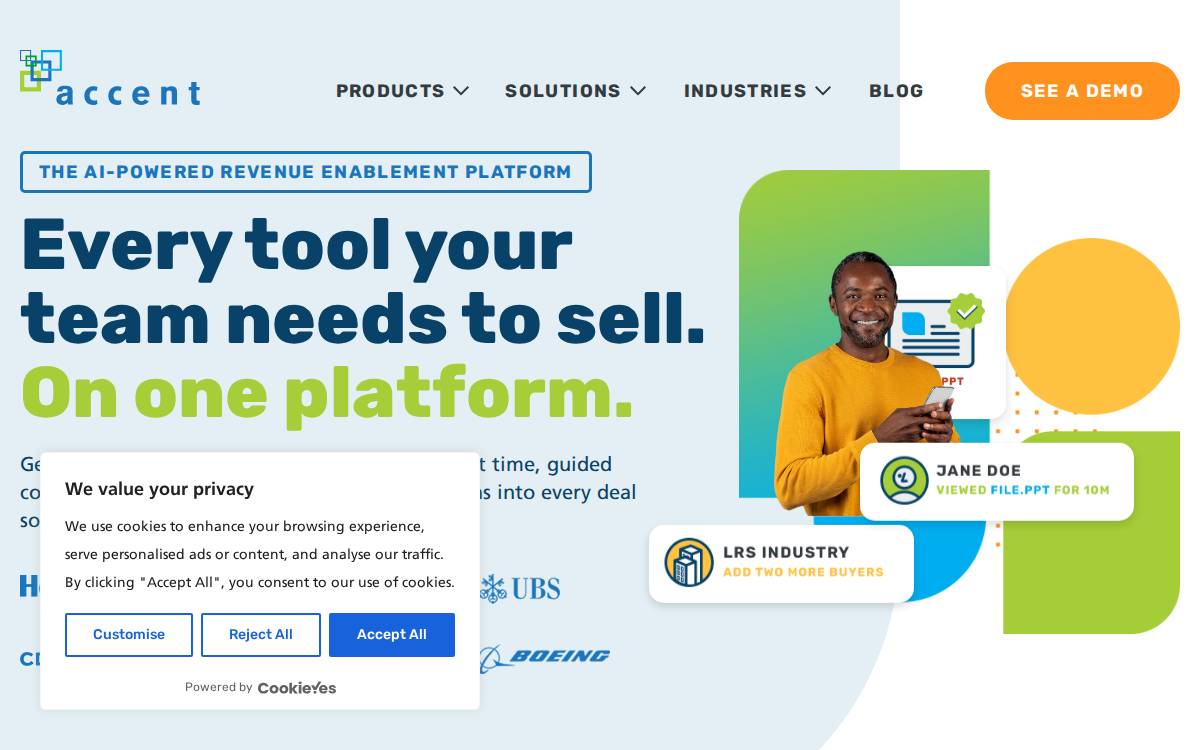 Accent-Technologies.com website preview