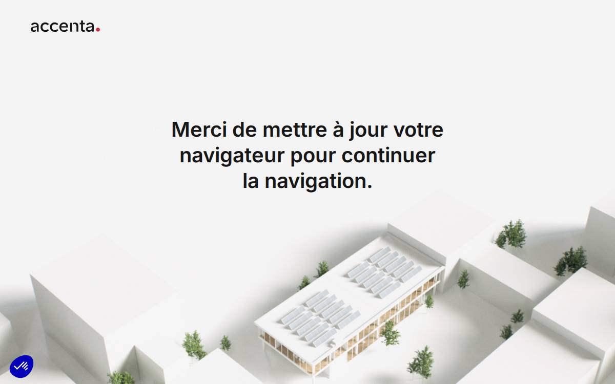 Accenta website preview