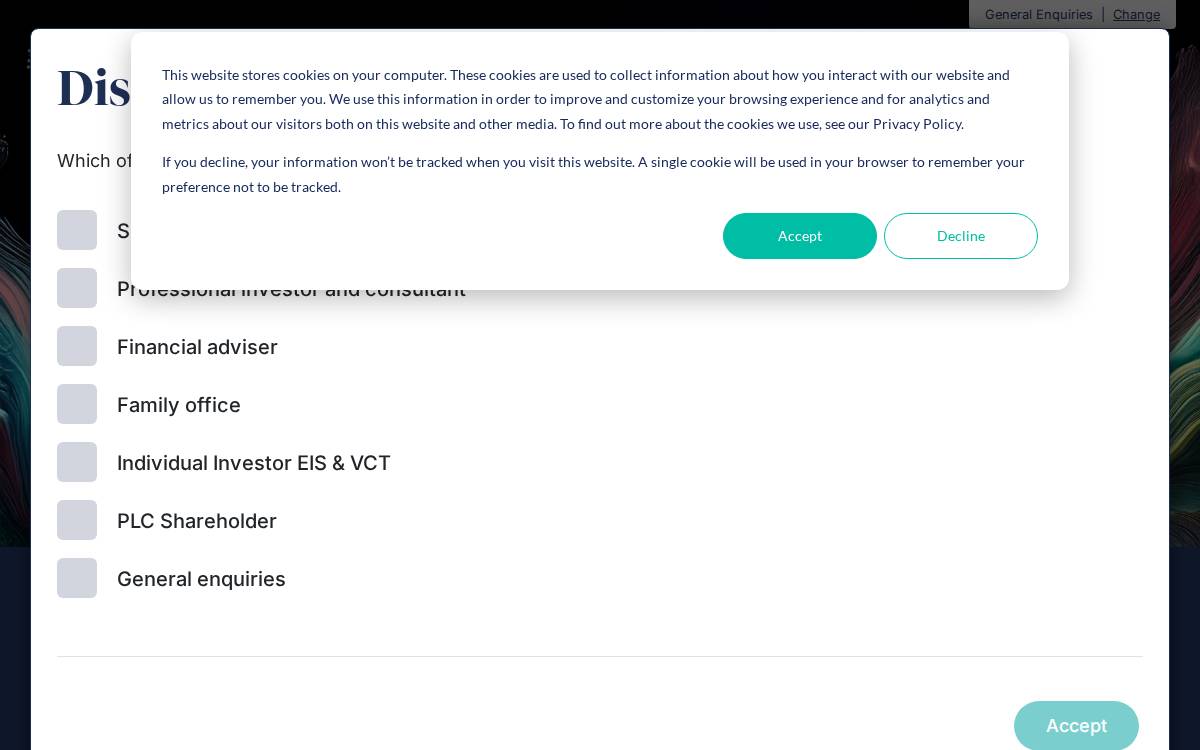 Accept website preview