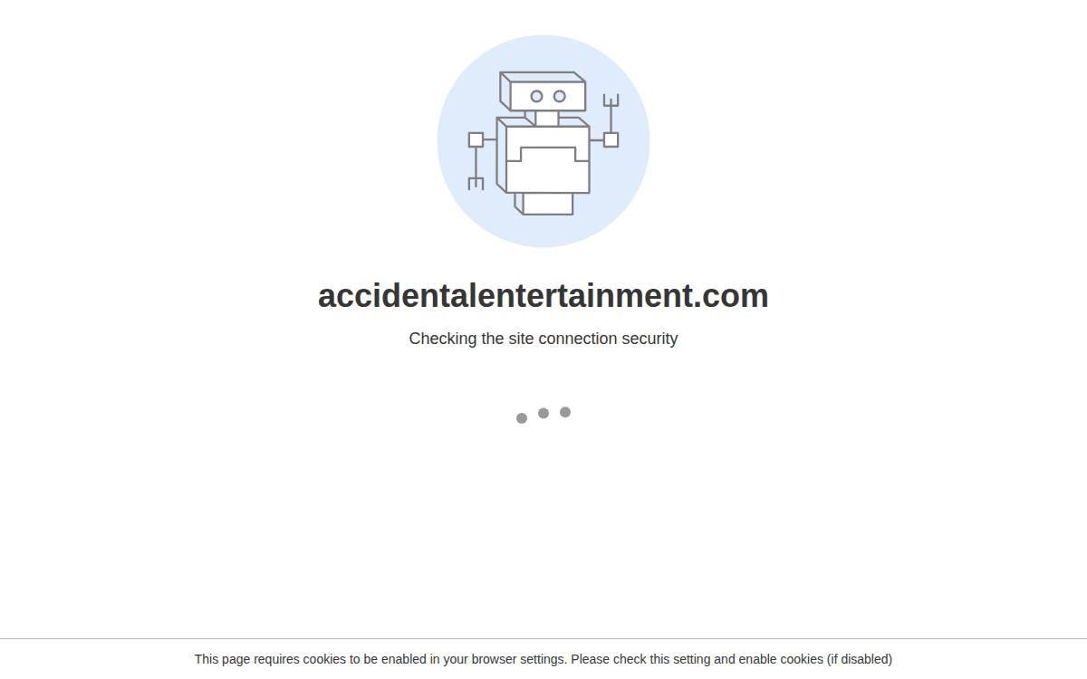 Accidental Entertainment Inc. ACTIVE website preview