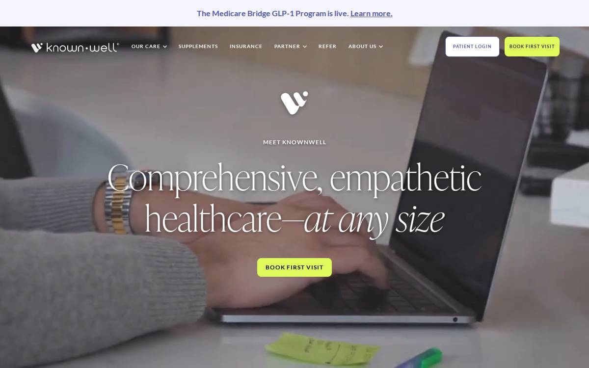 Accomplish Health website preview