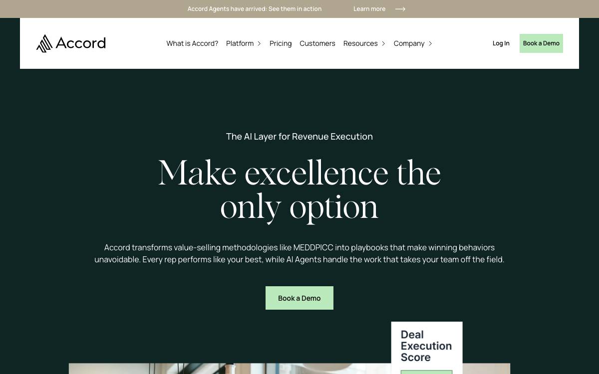 Accord website preview