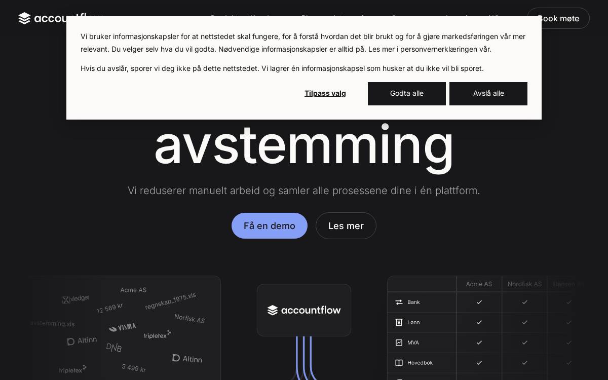 Accountflow website preview