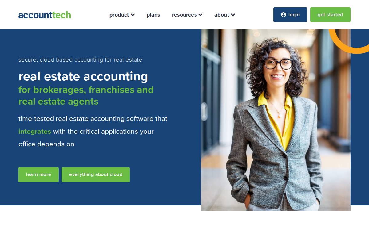 AccountTECH website preview