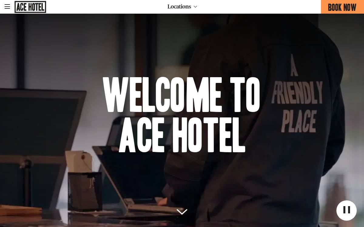 Ace Hotel Downtown Los Angeles website preview