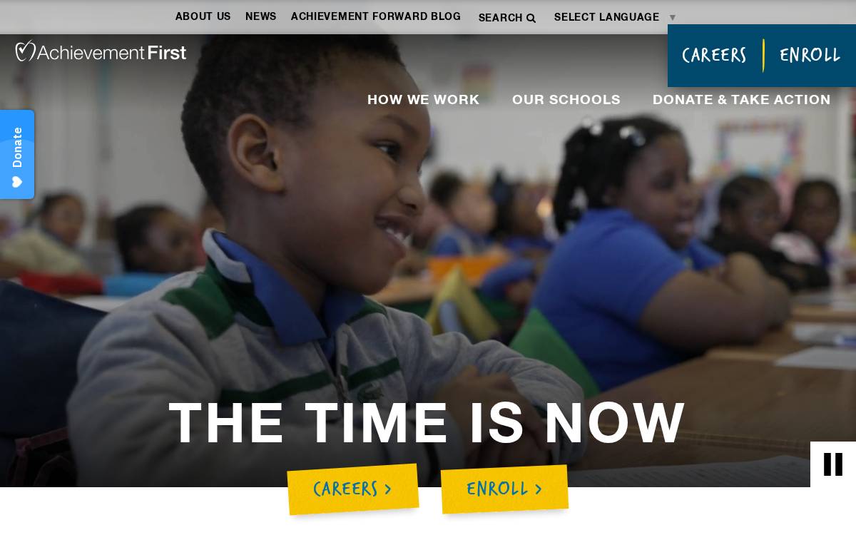 Achievementfirst website preview