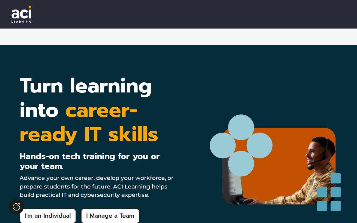 ACI Learning website preview