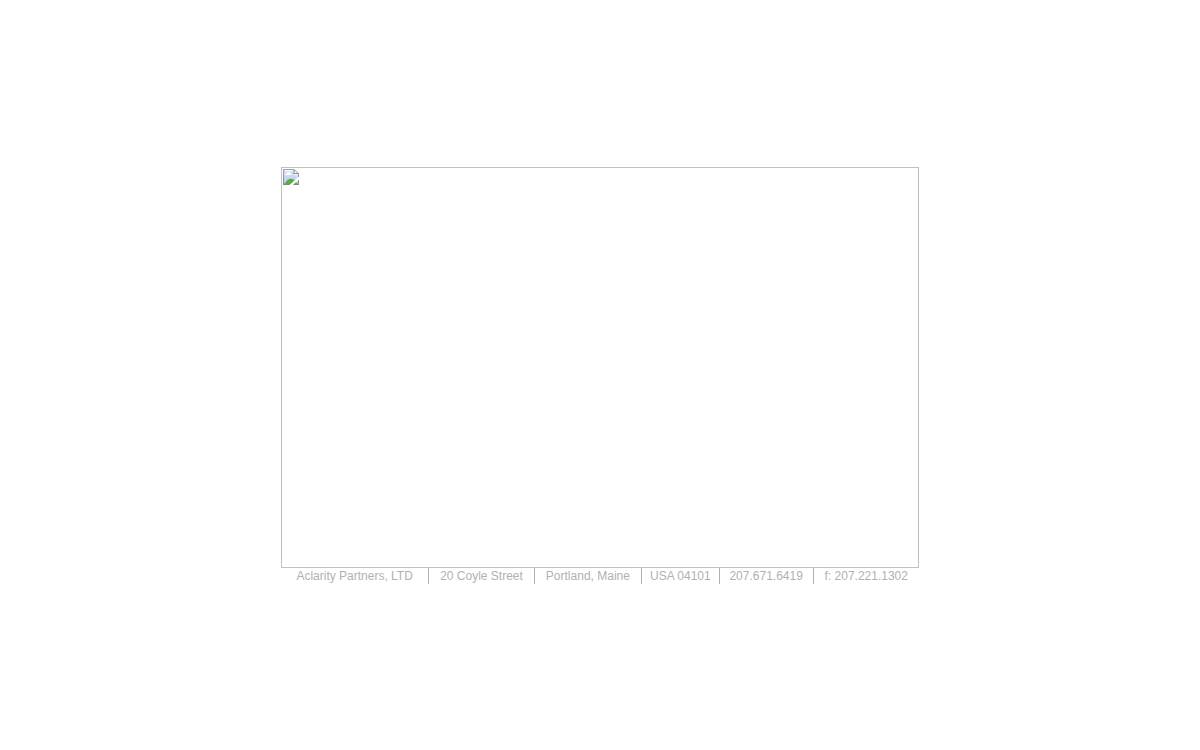 Aclarity website preview