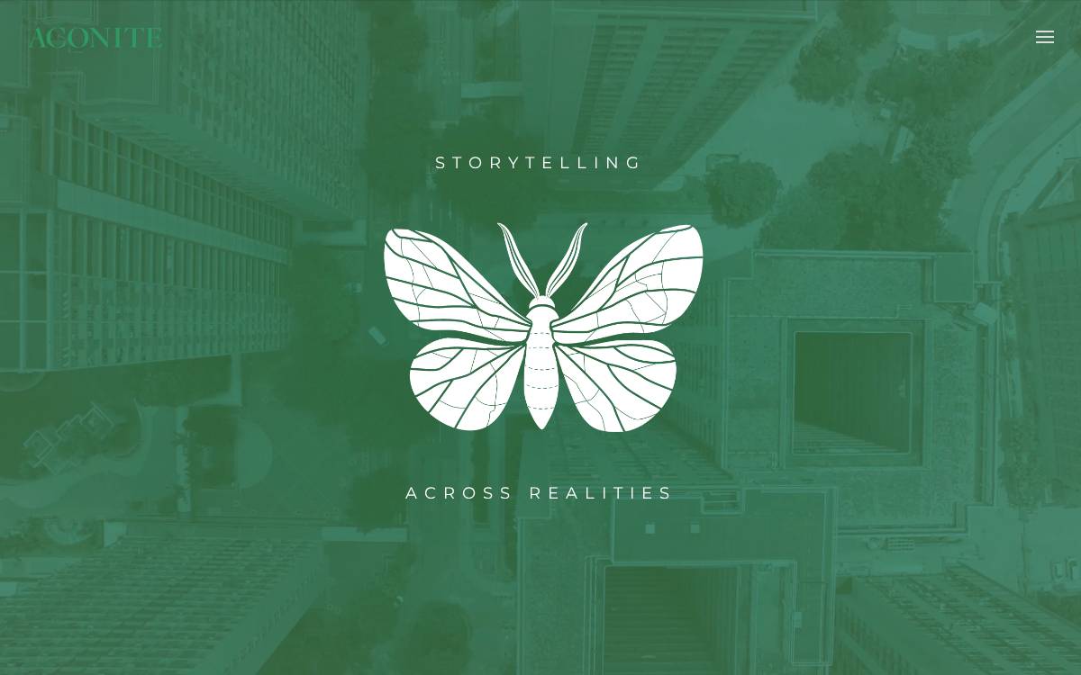 Aconite website preview