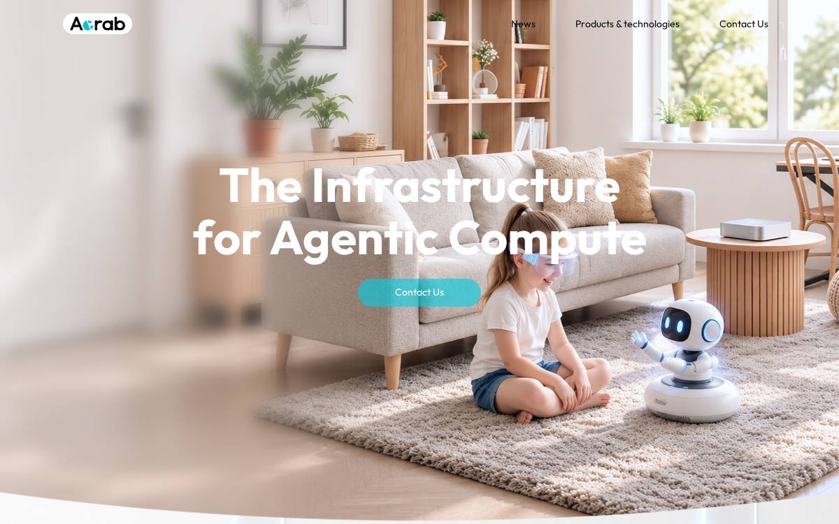 Acrab website preview
