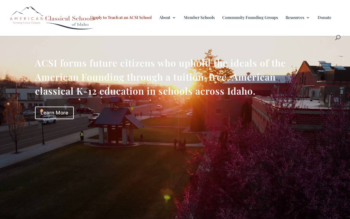 Acs Id website preview
