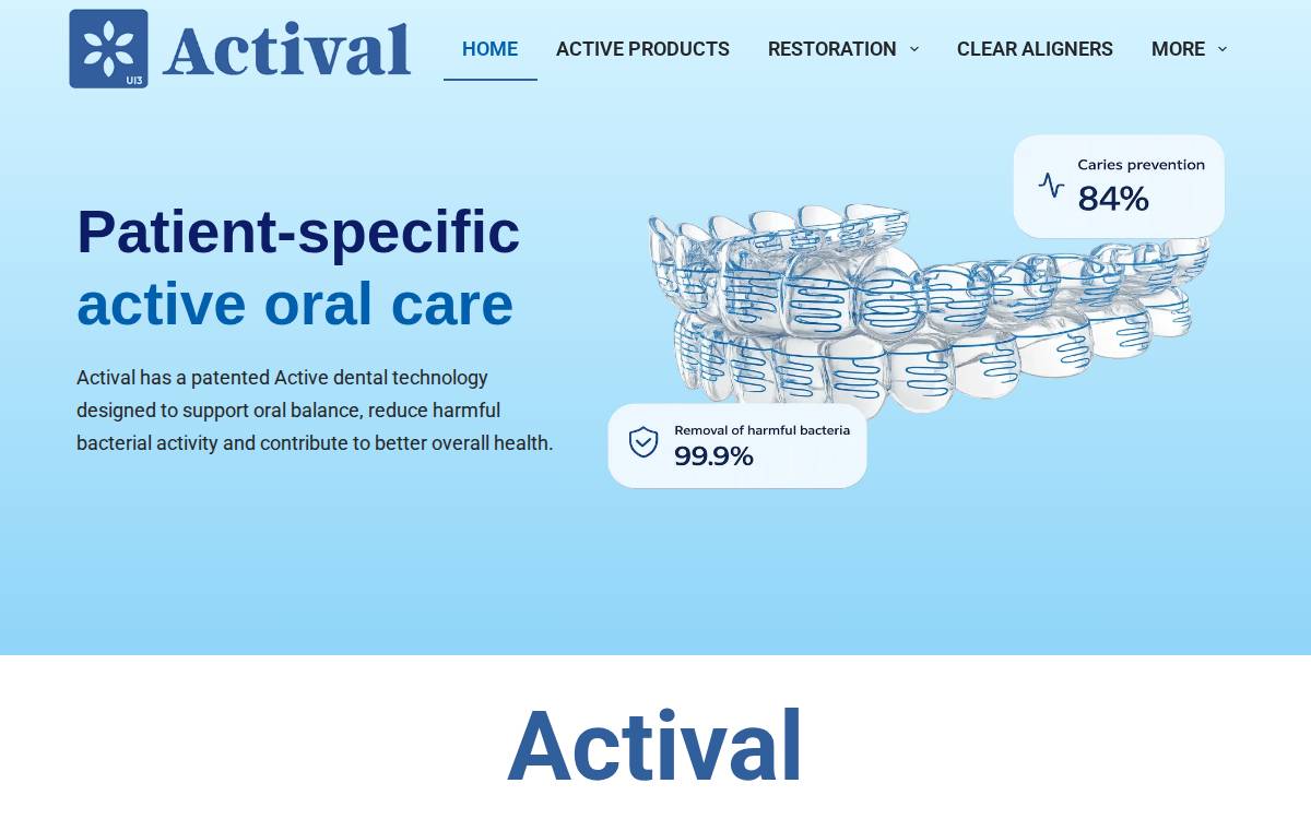 Activ Al website preview