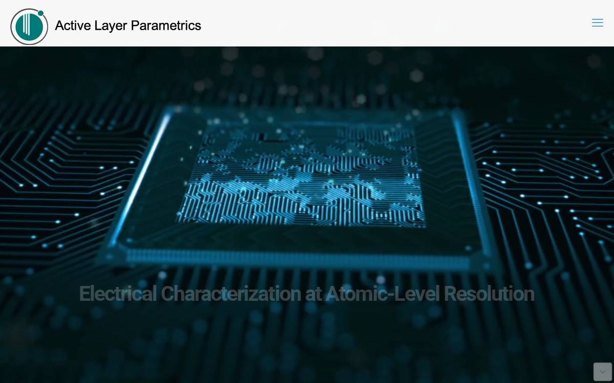 ACTIVE LAYER PARAMETRICS, INC. website preview