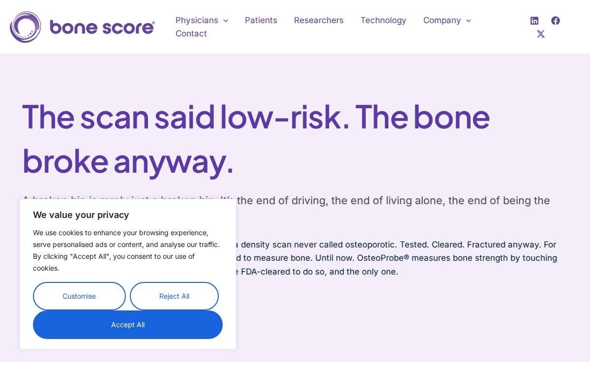 Active Life Scientific website preview