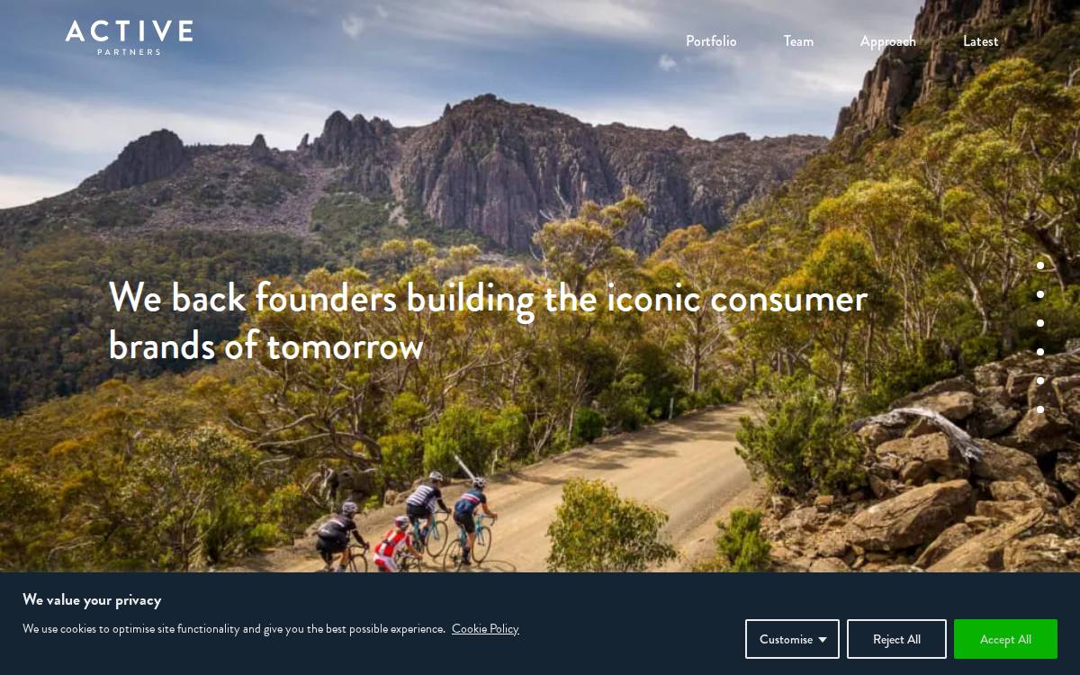 Active Partners website preview
