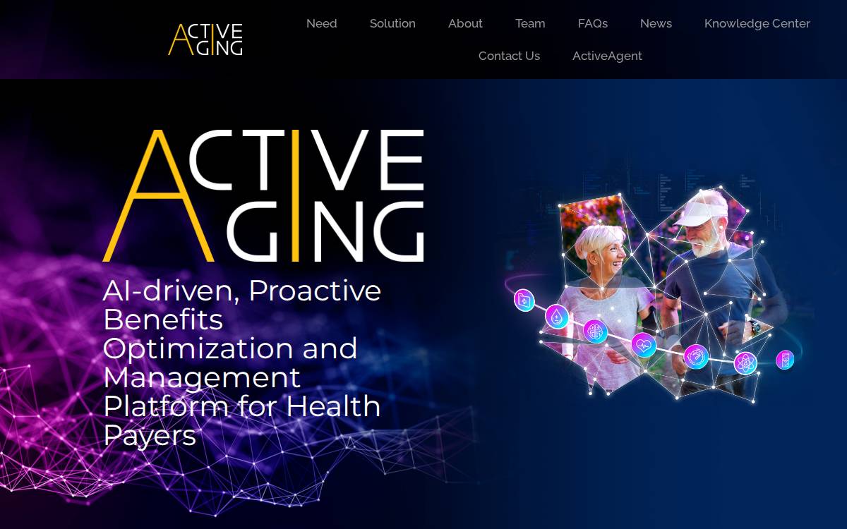 ActiveAging website preview