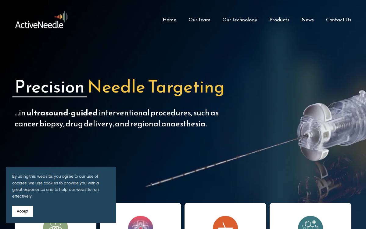 ActiveNeedle website preview