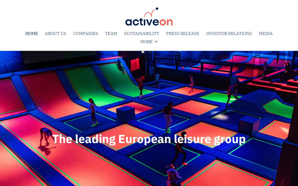 Activeon website preview