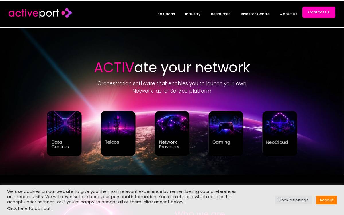 ActivePort website preview