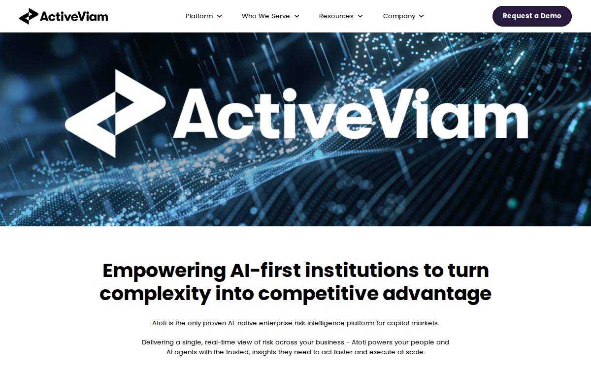 ActiveViam website preview