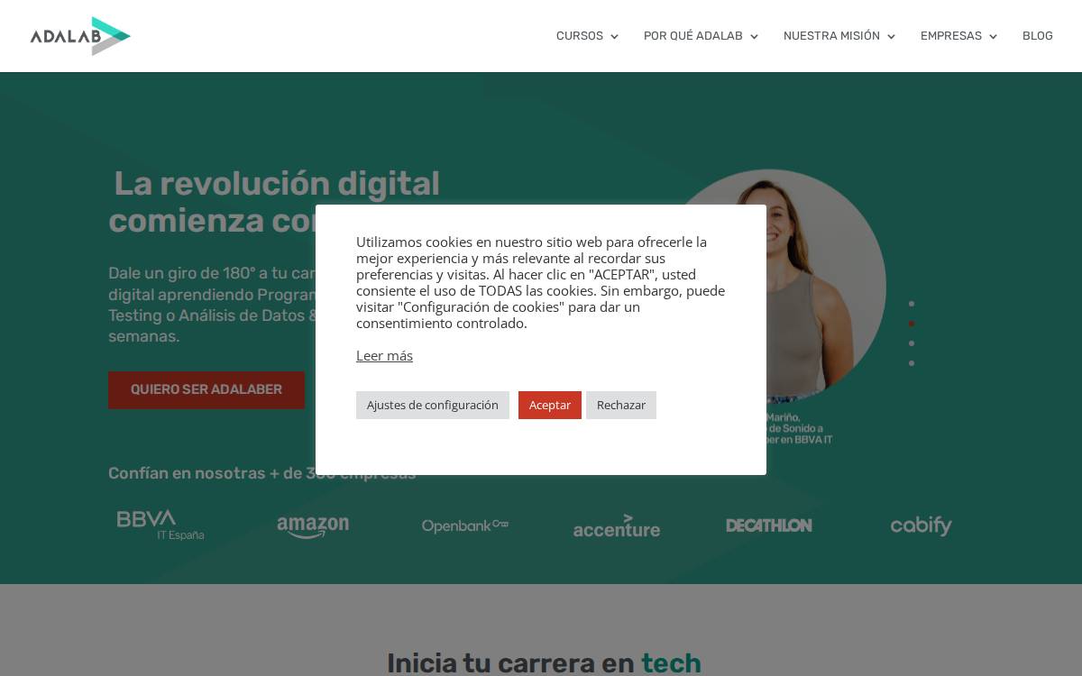 Adalab website preview