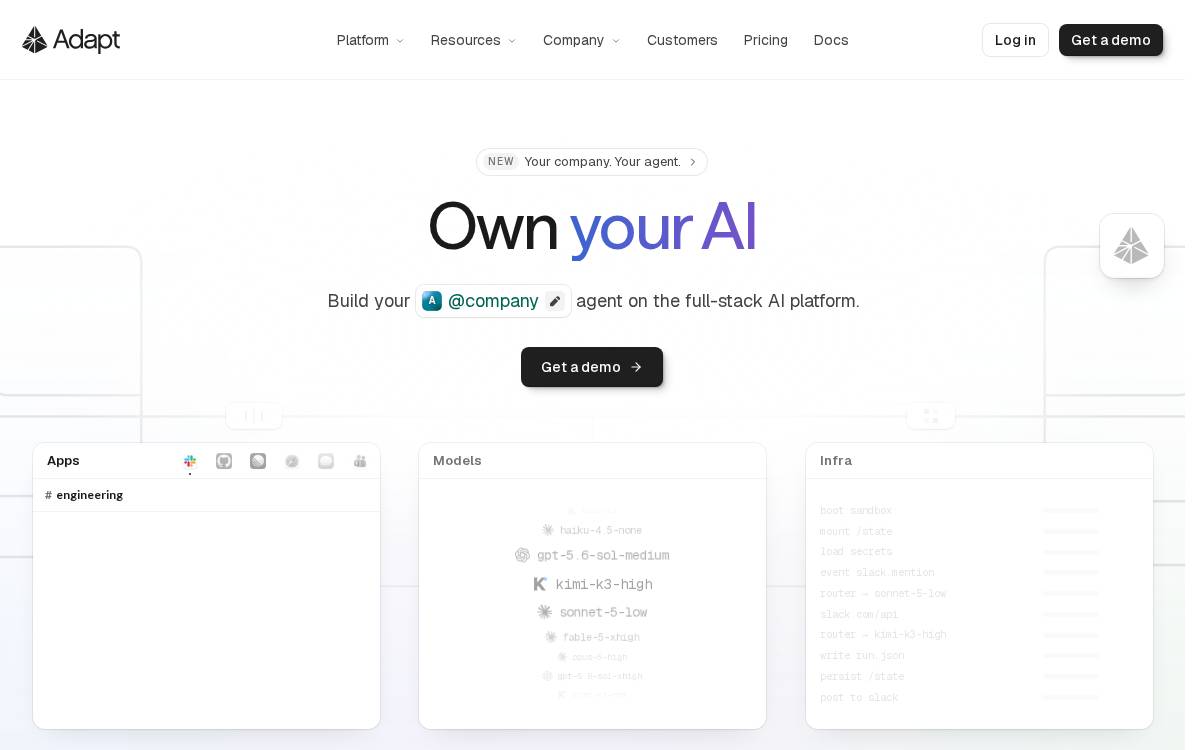 Adapt website preview