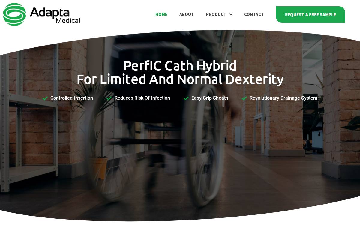 Adaptamedical website preview